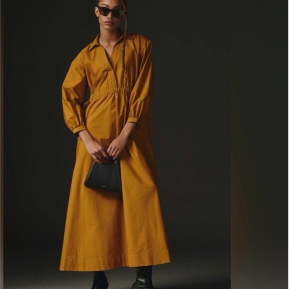 Maeve Clinched Waist shirt dress. Sz: S